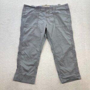 Aventura Women's Gray Organic Cotton Capri Pants Size 16